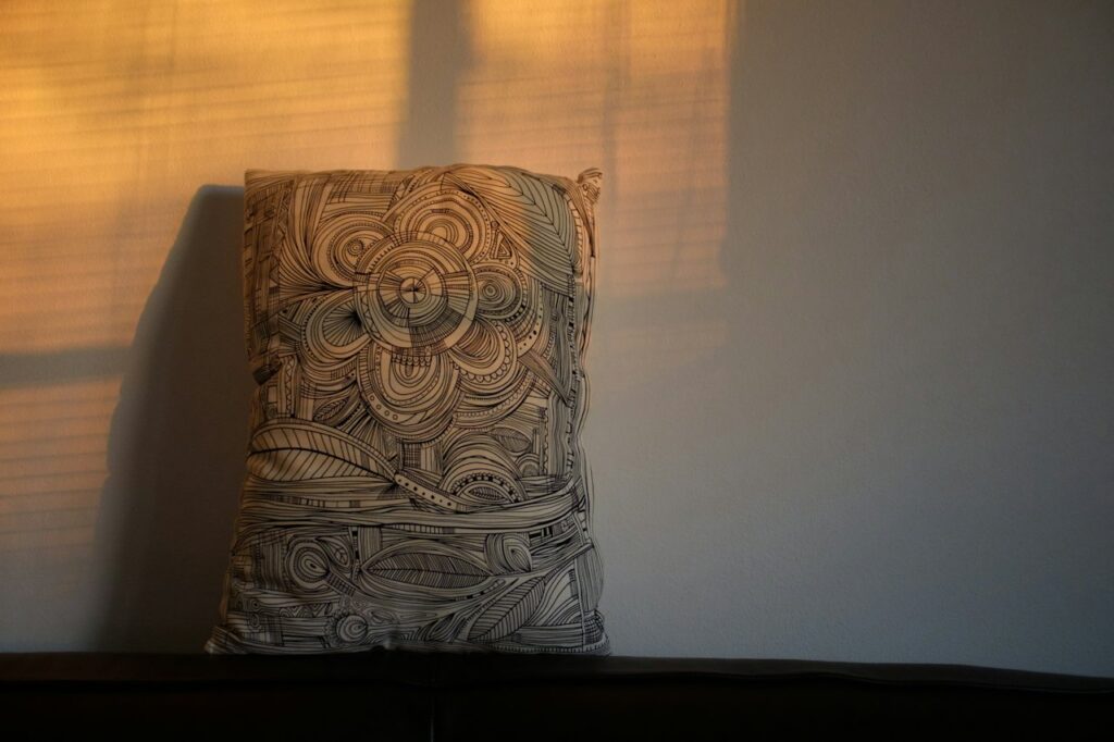 Cojín Decorativo con Patrón Persa